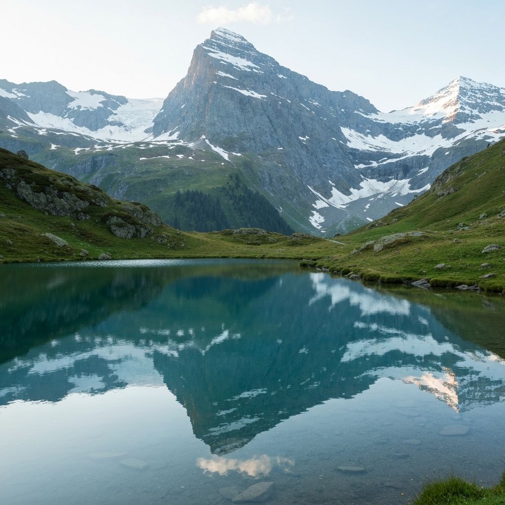 Alpine Crystal Lake Tradition